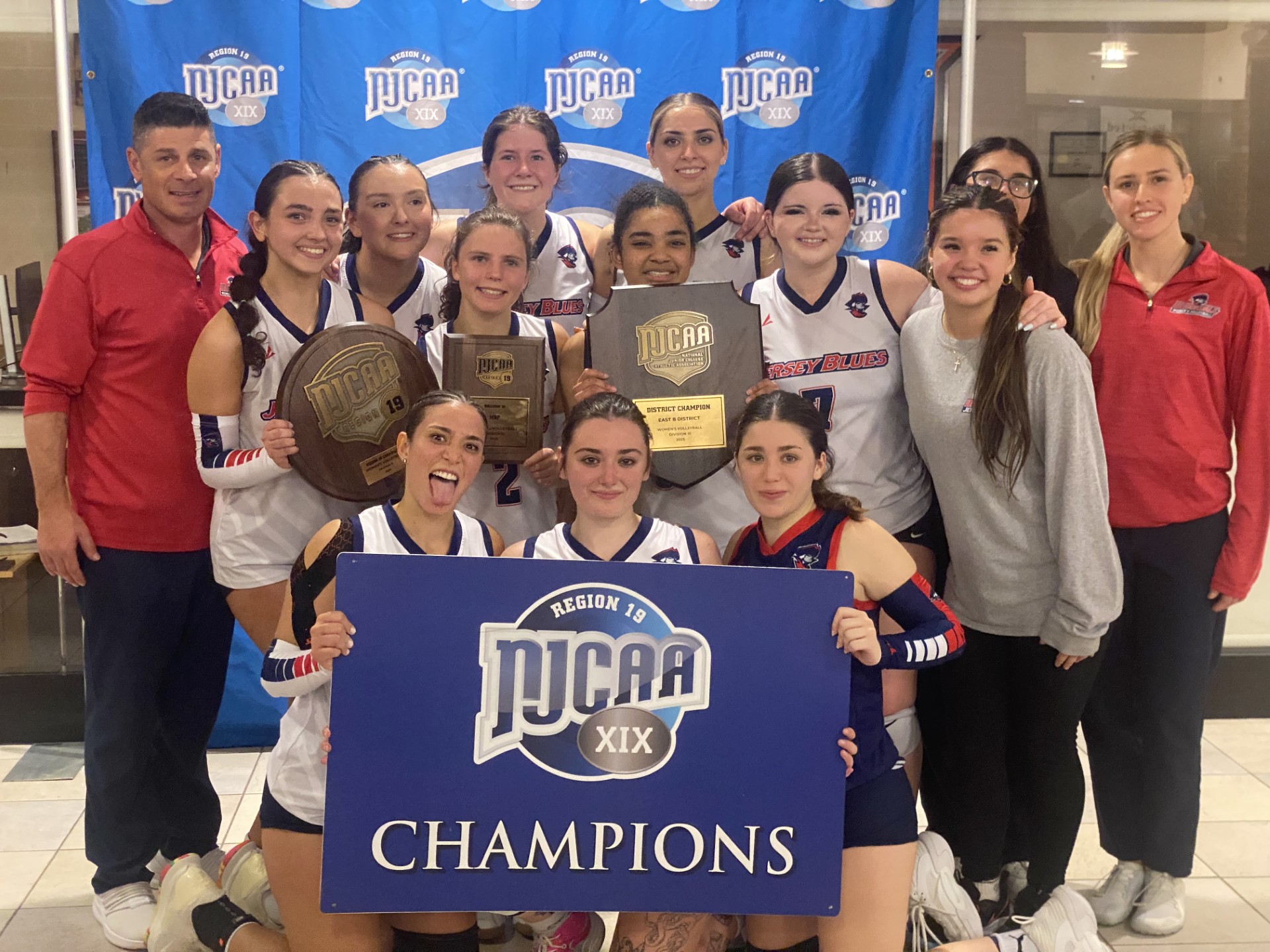 Brookdale Women's Volleyball Wins East B District in a Thriller